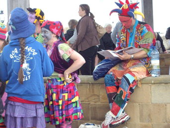 Folk Week
              at Whitby Band Stand Photo