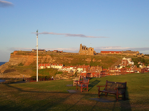 Whitby in the Evening Sun Photo