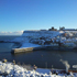 Whitby in the snow