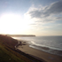 Sunset on Whitby West Cliff