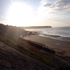 Sunset on Whitby West Cliff