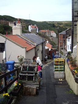 Lobster Pots in StaithesPhoto