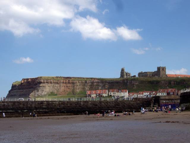 West Cliff Beach, Whitby UK photograph