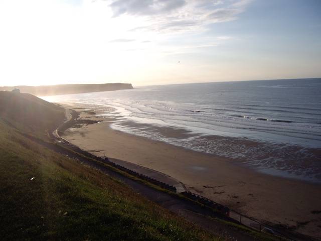 West Cliff Beach, Whitby UK photograph
