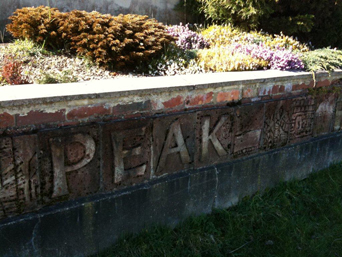 Remains of Peak Railway Platform Photo