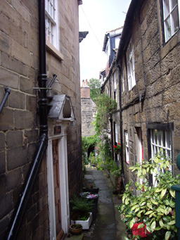 Alley in Robin Hoods Bay Photo