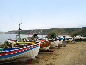 Runswick Bay Boats Photo