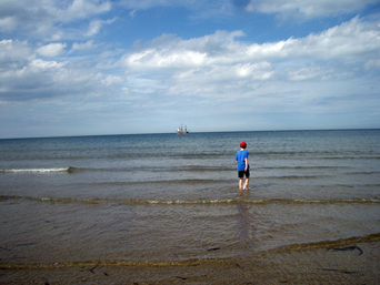 Whitby West Cliff Beach Photo