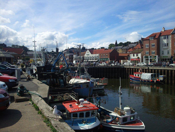 Whitby Town Centre and Harbour Photo