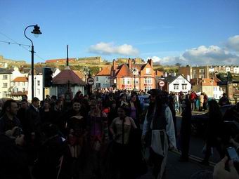 Photo of Whitby Goths near Swing Bridge