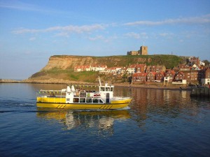 One of the Pleasure boats in Whitby harbour