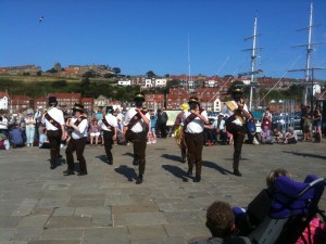 Photo of Whitby Folk Week dancers