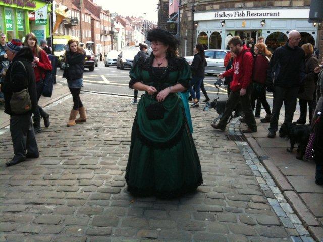 Photo of Gothic lady on Church Street