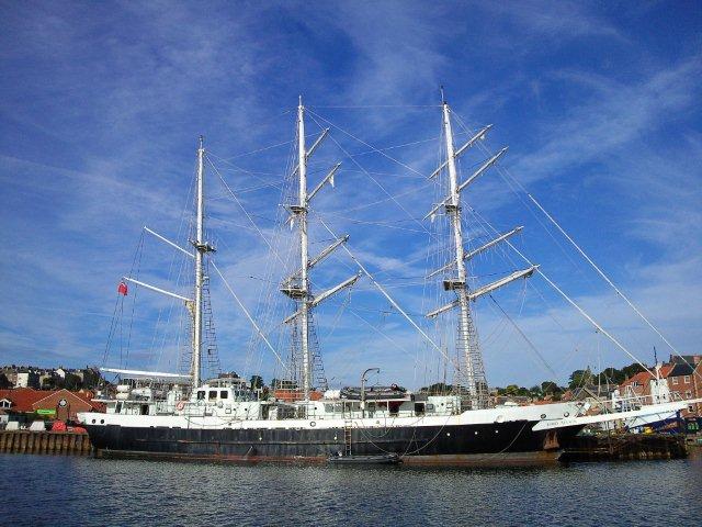 Photo of a Clipper ship in Whitby