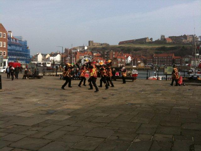 Photo of Morris Dancers in Spring in Whitby