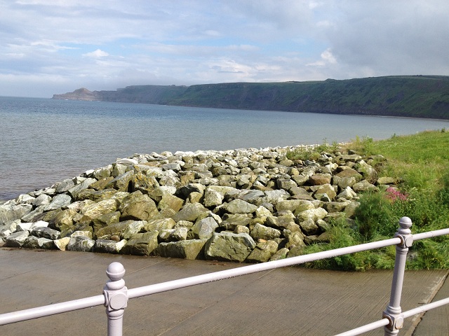 Photo of high tide at Runswick Bay