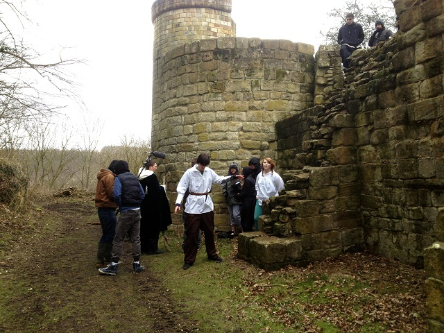 Photo of Hinckley College Students at Old Mulgrave Castle