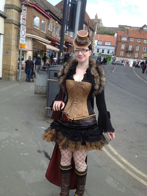 Photo of Gothic girl on Bridge Street