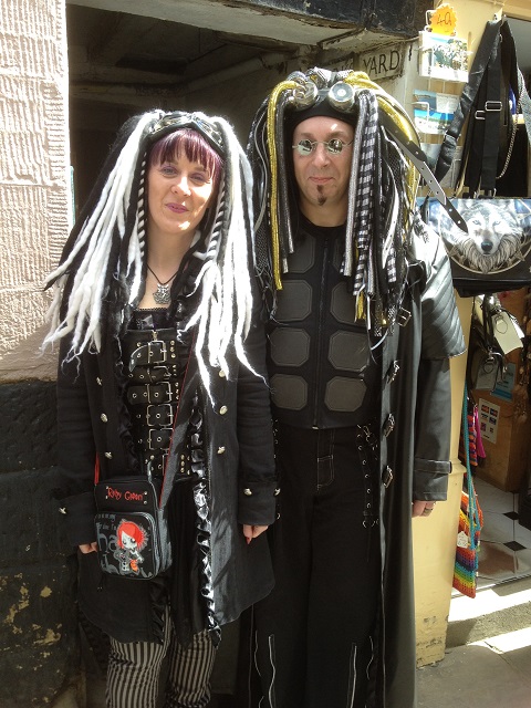 Photo of a Goth Couple on Church Street