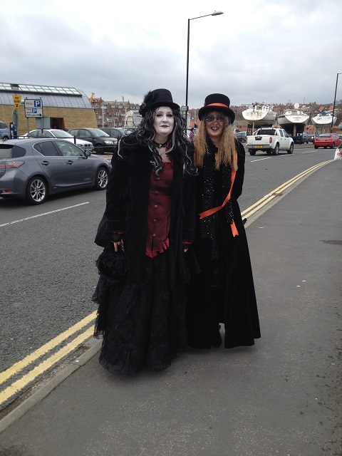 Photo of two Gothic ladies