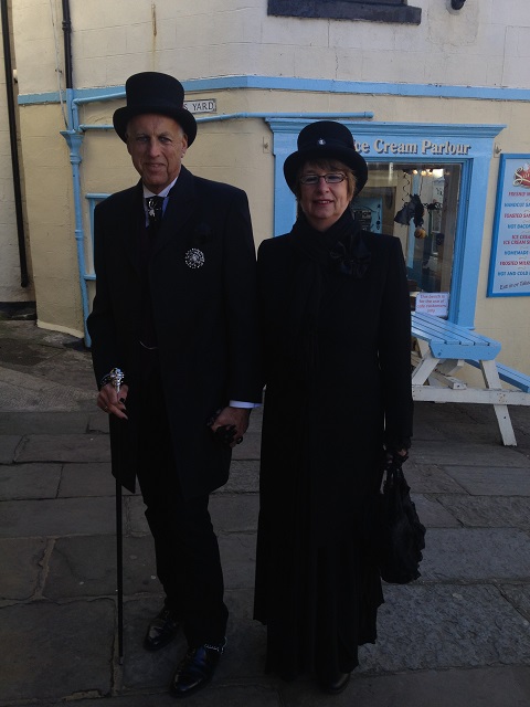 Photo of Gothic couple on Church Street