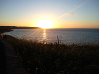 Whitby Sunset photo